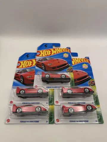 5대! 핫휠 Ferrari F40 Competizion 페라리