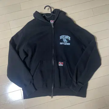 BEN DAVIS 블랙 후드티