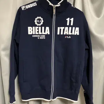 FILA 집업 자켓 M 네이비