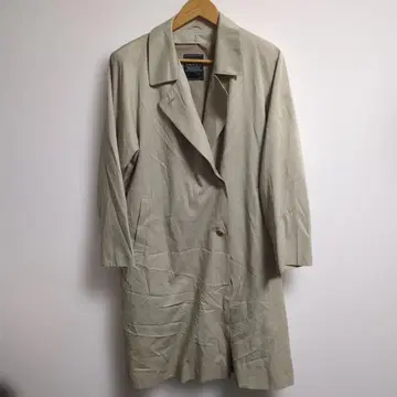 SANYO 산요 트렌치코트 울 라이너 장식 버튼 9AR