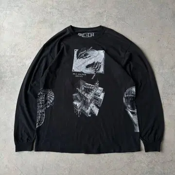 M.C. ESCHER 에셔 롱티 블랙