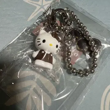 헬로키티 퀼팅 키 참 브라운 로리즈팜