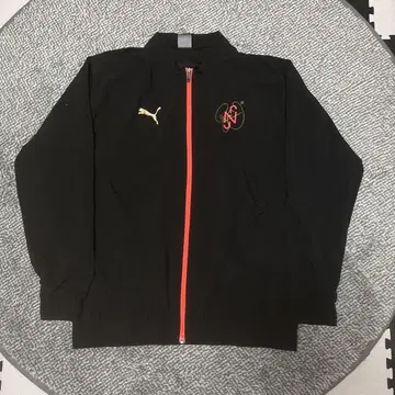 Puma 풀 지퍼 자켓 블랙