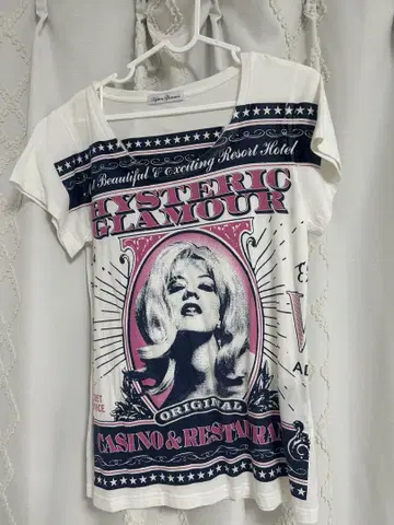 HYSTERIC GLAMOUR 반팔 T셔츠