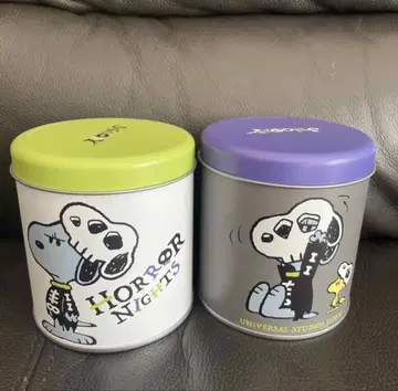 스누피 메탈 캔 세트 유니버셜 스튜디오