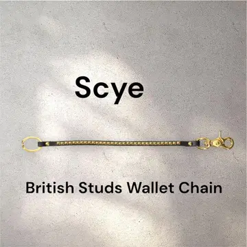 Scye British Studs Wallet Chain