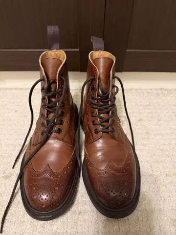 Tricker's 컨트리 부츠 브라운 5.5 STOW