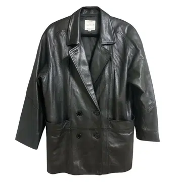 빈티지 더블 가죽 자켓 사이즈 9