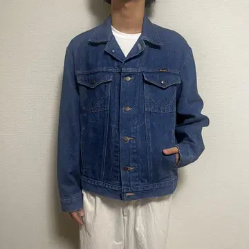 90s USA제 Wrangler M-159 데님 자켓 L 상당
