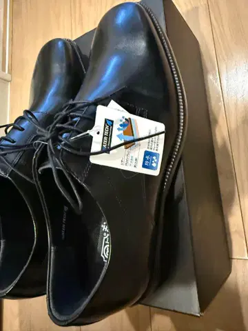 HAWKINS 방수 플레인 비즈니스 슈즈 SL/BLACK