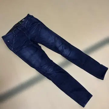 G-STAR 96 RAW 다크 블루 슬림핏 데님