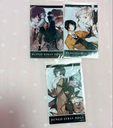 문호 스트레이독스 10주년 온라인 복권 브로마이드