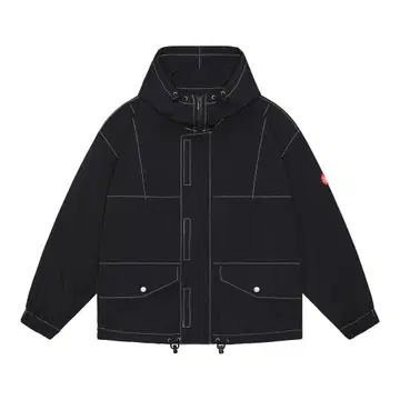 CE CONTRAST STITCH HOOD ZIP JACKET