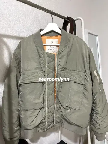 (새상품급)searoomlynn 카키 MA-1 플라이트 자켓