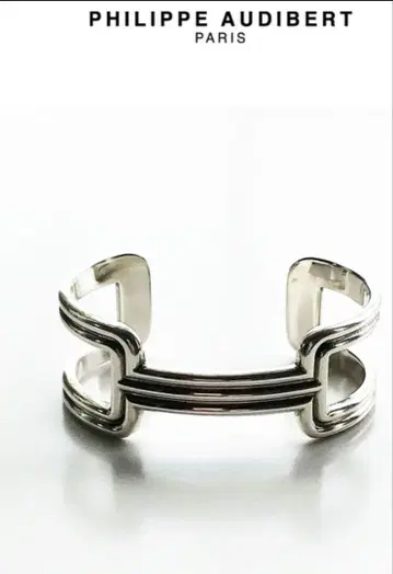PHILIPPE AUDIBERT 실버 오픈 뱅글