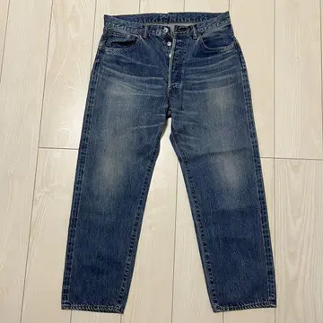 A.PRESSE Washed Denim Pants E AP-4004 32