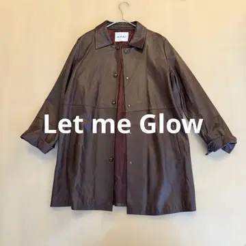 새상품급 정가 만엔 Let me glow 버터 같은 가죽 자켓 LL
