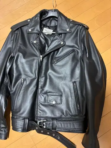 Studio08 블랙 더블 라이더 자켓 사이즈 46