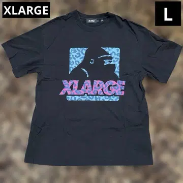 새상품급 XLARGE 레오파드 무늬 고릴라 T셔츠 L