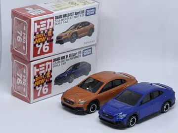 토미카 No.76 WRX S4 보통 & 초회 세트