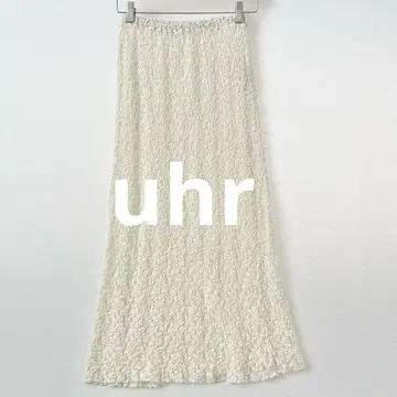 우아 uhr 슈링크 시어 스커트 Shrink Lace Skirt