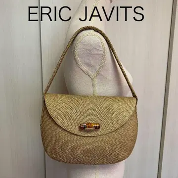 ERIC JAVITS 원 핸들 백 베이지