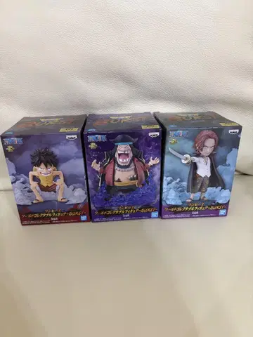 [ 미개봉 ] 원피스 WCF BURST 월드 컬렉션 버스트 샹크스 루피