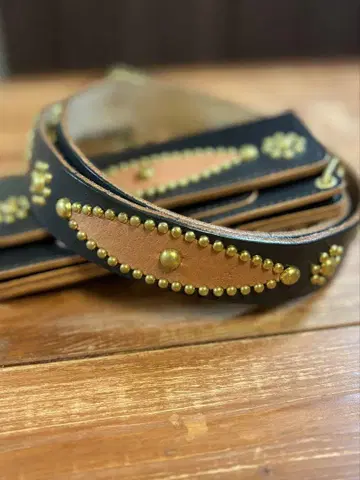 스터드 벨트 놋쇠 차심 31인치~34인치