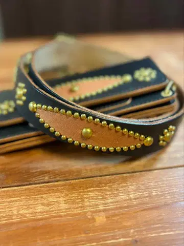 스터드 벨트 놋쇠 차심 31인치~34인치