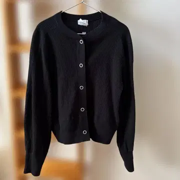 신존 케이프린 가디건 블랙