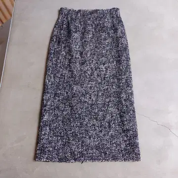 새상품급 [플라주] 헤링본 패턴 타이트 롱 스커트