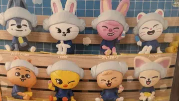 BANDAI SKZOO 사우나 피규어