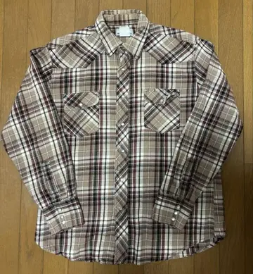 80s Wrangler 웨스턴 셔츠
