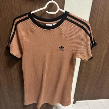 adidas 오렌지 리브 반팔 T셔츠 M