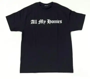 All My Homies 블랙 T셔츠 ZORN