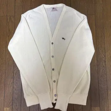 STEEPLECHASE 아이보리 구제 의류 가디건 XL