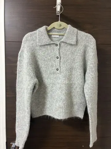 green label relaxing 그레이 스웨터
