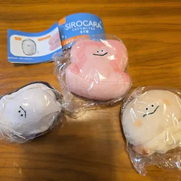 SIROCARA 손바닥 봉제 인형 3종