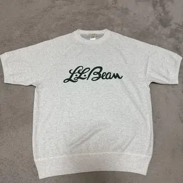 L.L.Bean 그레이 래글런 슬리브 티셔츠 REG MEDIUM