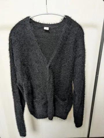 front11201 Faux Mohair Cardigan