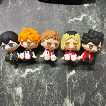 하이큐!! 미니 피규어 5개 세트