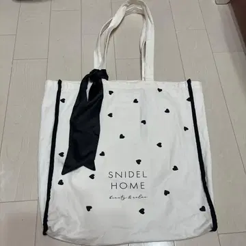 SNIDEI HOME 하트 토트백 점포 한정판