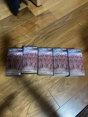 진격의 거인 피규어 5세트
