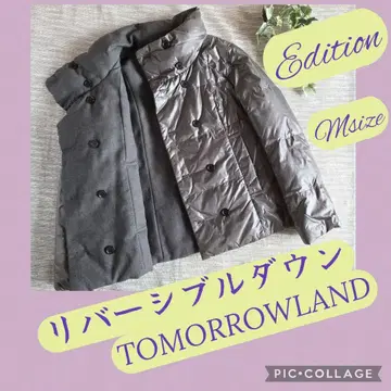 Edition 리버서블 자켓 코트 다운 TOMORROWLAND