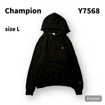 [ 즉시 구매 OK ] champion 후드티 후디 사이즈 L 카키