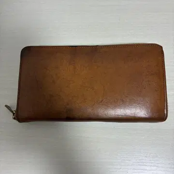RE.ACT 장지갑 브라운 핸드메이드