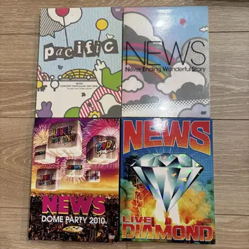 NEWS DVD 4매 세트