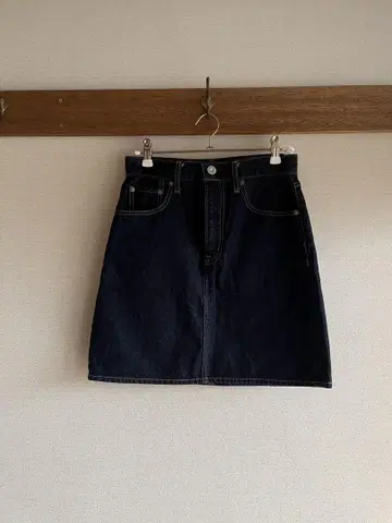 moussy 데님 미니 스커트