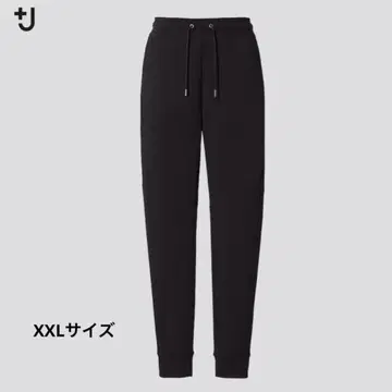UNIQLO +J woman 드라이 스웨트 팬츠 블랙