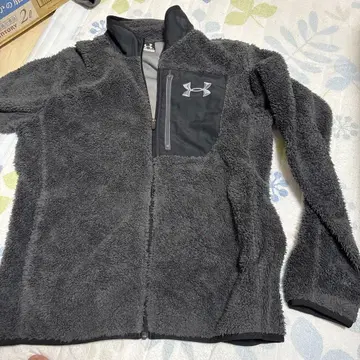 Under Armour XL 플리스 후드티 그레이